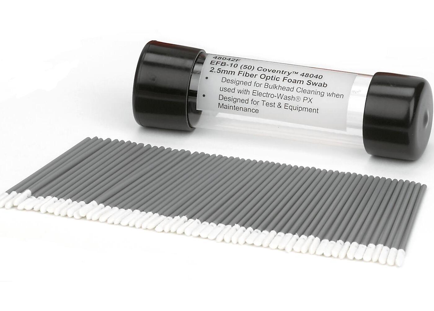 R-CHEM-48042F Chemtronics 48042F EFB-10 2.5 mm Fiber Optic Swab 1 x tube of 50